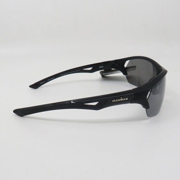 Foster Grant Ironman Interference New Polarized Black/Grey Sunglasses - Picture 5 of 7